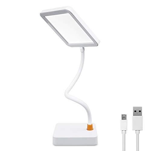 LED Desk Lamp- Stepless Dimmable Natural Light Touch Control Desk Lamp Rechargeable table lamp with USB Charging Port 360Flexible Gooseneck Eye-Caring Desk Lamps for Home Office Study LED Desk Lamp- Stepless Dimmable Natural Light Touch Control Desk Lamp Rechargeable table lamp with USB Charging Port 360Flexible Gooseneck Eye-Caring Desk Lamps for Home Office Study