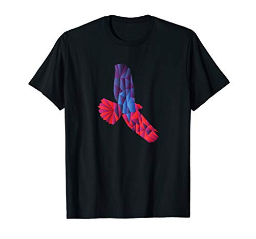 Flying magical Eagle Wings Silhouette T-Shirt