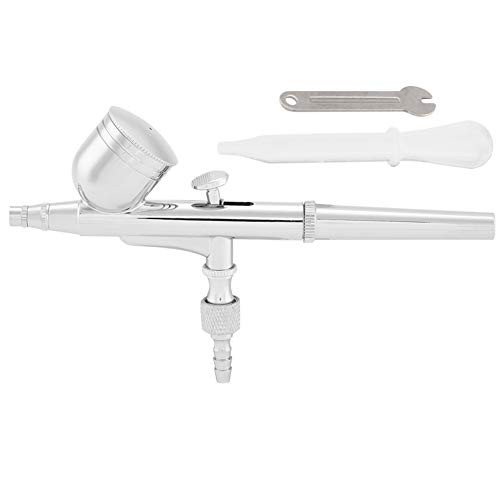 Gravity Feed Dual Action 7CC Airbrush Paint Spray Gun Kit Tools Portable Mini Air Compressor for Toys Nail Care -0.3mm- Gravity Feed Dual Action 7CC Airbrush Paint Spray Gun Kit Tools Portable Mini Air Compressor for Toys Nail Care -0.3mm-