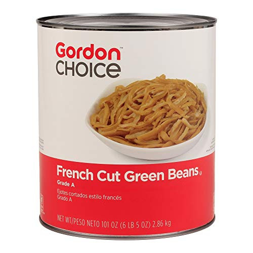 Gordon Choice French Cut Grade A GF Green Beans - 6 lb 5 oz. Can