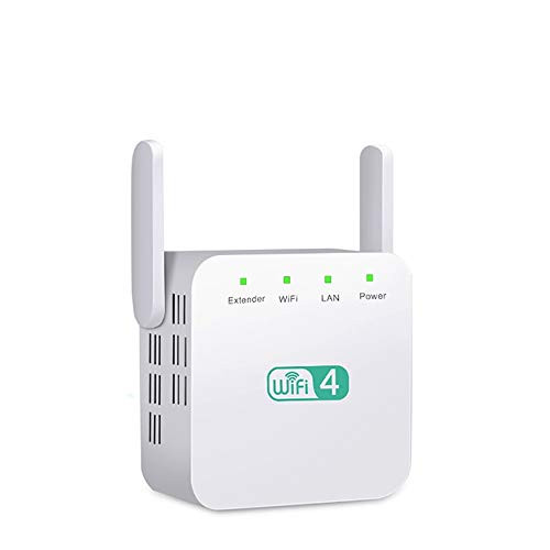 Eachbid Wireless WiFi Repeater WiFi Range Extender 2.4GHz 300Mbps AP/Repeater Mode 2 External Antennas WiFi Signal Amplifier with Indicator 360 Coverage WiFi Booster Access Point Eachbid Wireless WiFi Repeater WiFi Range Extender 2.4GHz 300Mbps AP/Repeater Mode 2 External Antennas WiFi Signal Amplifier with Indicator 360 Coverage WiFi Booster Access Point