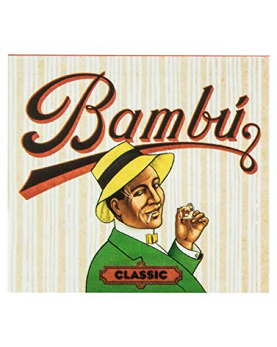 Bambu Regular 1-1/4inch Rolling Paper- Pack of 10 Booklets