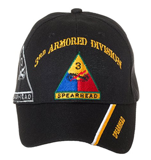 Artisan Owl Officially Licensed US Army Armored Division Black Embroidered Baseball Cap - Multiple Divisions Available
-3rd Armored- Artisan Owl Officially Licensed US Army Armored Division Black Embroidered Baseball Cap - Multiple Divisions Available
-3rd Armored-