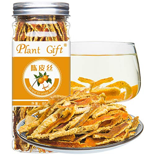 PlantGift Tangerine Peel Tea 80G/2.82oz ???- Dried Orange Peel- Herbal Tangerines- Chen Pi Tea- Rich in Antioxidants and Immune Vitamin C PlantGift Tangerine Peel Tea 80G/2.82oz ???- Dried Orange Peel- Herbal Tangerines- Chen Pi Tea- Rich in Antioxidants and Immune Vitamin C
