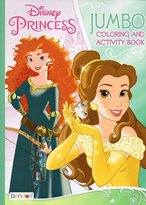 Disney Princess - Jumbo Coloring  and  Activity Book - v4