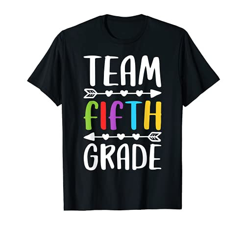 Team Fifth Grade T-Shirt 5th Grade Teacher Student Gift T-Shirt