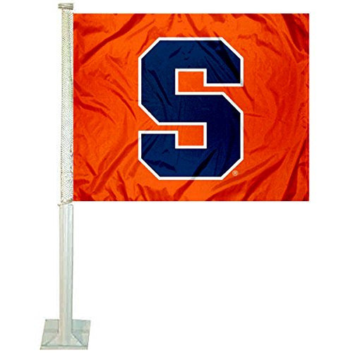 College Flags and Banners Co. Syracuse Orange Car Flag College Flags and Banners Co. Syracuse Orange Car Flag