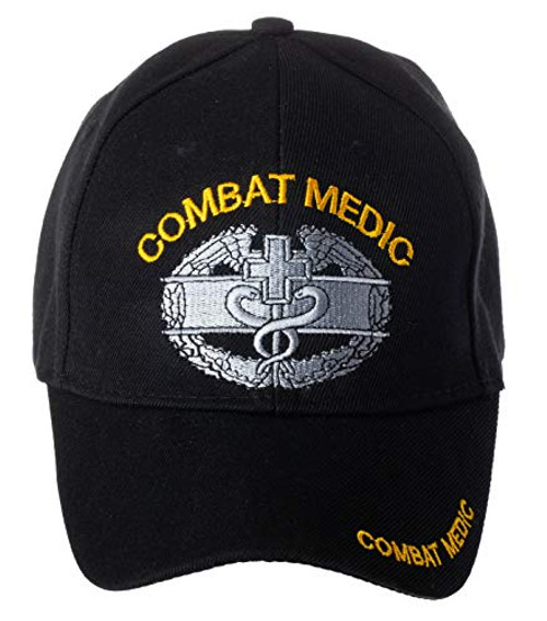 Artisan Owl Officially Licensed US Army Combat Medic Embroidered Adjustable Baseball Cap Black Artisan Owl Officially Licensed US Army Combat Medic Embroidered Adjustable Baseball Cap Black