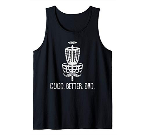 Mens Disc Golf Dad Sport Cool Basket Golfing Frolf Frisbee Golfer Tank Top