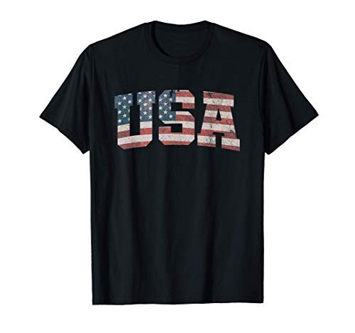 USA US Flag Patriotic 4th Of July America T-Shirt USA US Flag Patriotic 4th Of July America T-Shirt