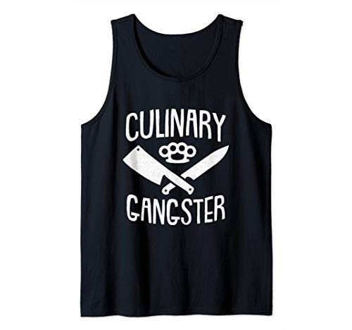 Culinary Gangster Chef Funny Kitchen Staff Cook-ing Gift Tank Top