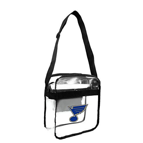 NHL St. Louis Blues Clear Carryall Crossbody Purse
