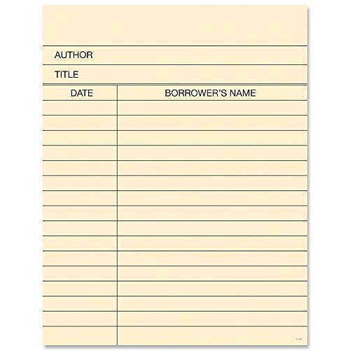 Creative Teaching Press Core Decor Library Card Charts with a Purpose -10230-