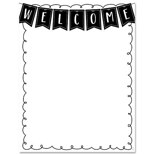Creative Teaching Press Core Decor Welcome Chart -10179-