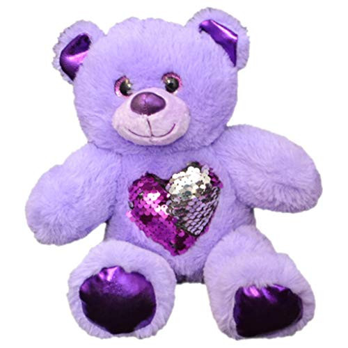 Stuffed Animals Plush Toy - Glitz The Purple Bear 8