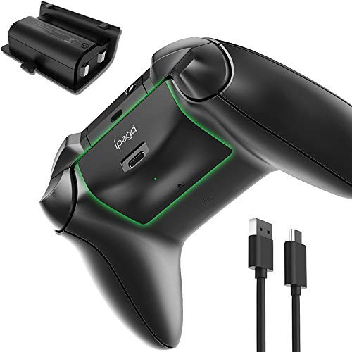 Xbox Series Controller Battery Pack- Joso Single 1000mAh Rechargeable Lithium Battery with LED Charge Indicator  and  USB C Charging Cable- 15 Hours Play Time for Xbox Series X  and  Xbox Series S Controller