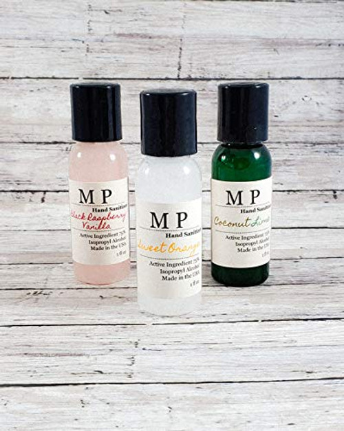 3 pack Scented Hand Sanitizer Gel 75 percent Isopropyl Alcohol Black Raspberry Vanilla Sweet Orange Coconut Lime Made with alcohol Vitamin E Aloe vera plastic bottles click top travel size High Quality 3 pack Scented Hand Sanitizer Gel 75 percent Isopropyl Alcohol Black Raspberry Vanilla Sweet Orange Coconut Lime Made with alcohol Vitamin E Aloe vera plastic bottles click top travel size High Quality