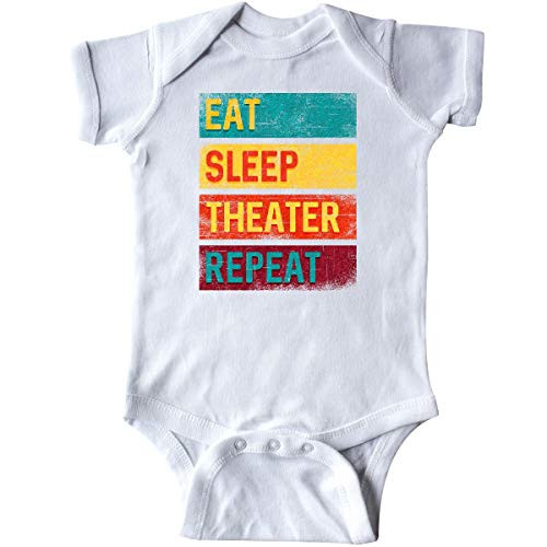 inktastic Acting Gift Eat Sleep Theater Infant Creeper Newborn White 3613f