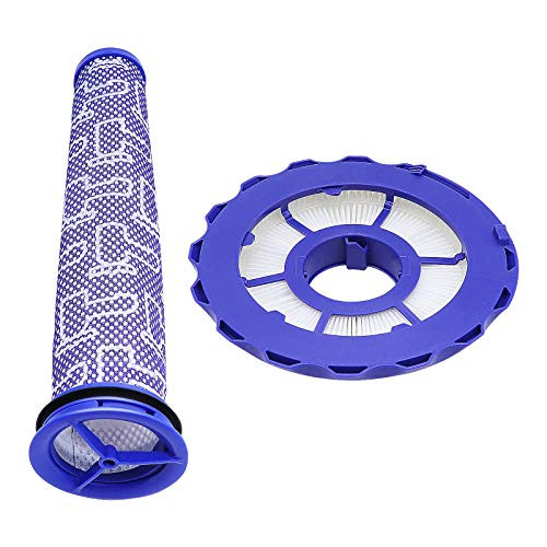 DeepRoar Pre-Filter and HEPA Filter- Compatible with Dyson DC40 Fits All DC40 Models - Replaces Parts  923587-02  and  922676-01 -Purple-