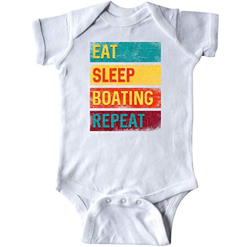 inktastic Kayaking Canoeing Eat Sleep Boating Infant Creeper Newborn White 337f1