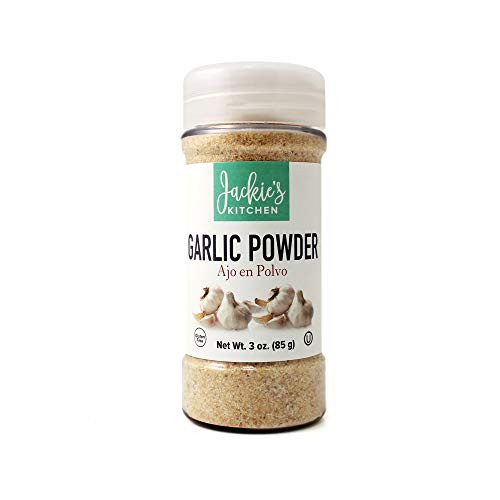 Jackie's Kitchen Garlic Powder- 3 Ounce -Pack of 12-