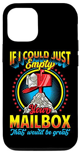 iPhone 12/12 Pro Mailman Postal Worker Full Mailbox Funny Case