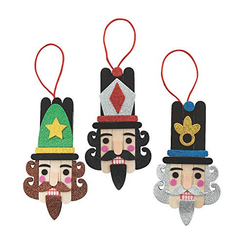 Nutcracker Craft Stick Ornament Craft Kit -12 - Crafts for Kids and Fun Home Activities