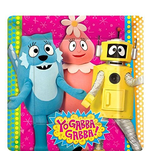 Dessert Plates | Yo Gabba Gabba Collection | Party Accessory