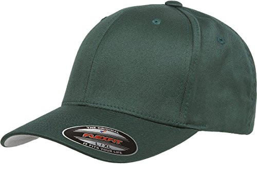 Flexfit 6277 Wooly Combed Twill Cap - Large/XLarge -Spruce-