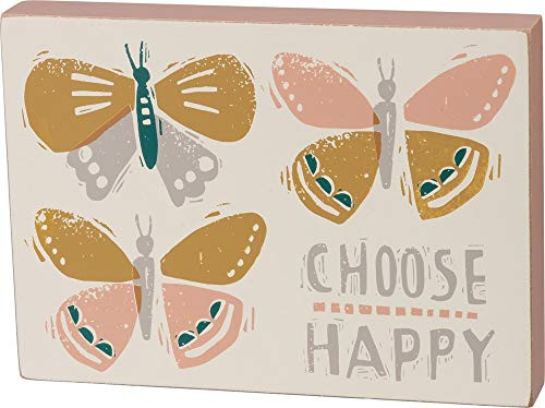 Primitives by Kathy Choose Happy Block Sign Primitives by Kathy Choose Happy Block Sign