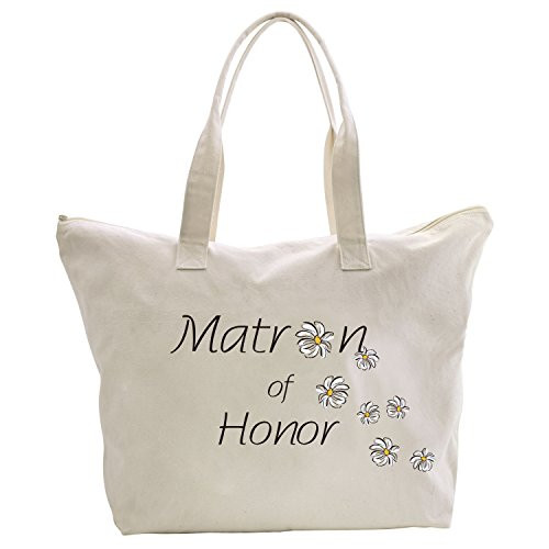 ElegantPark Matron of Honor Gift Bag Bridesmaid Gifts Daisy Bridesmaid Bags Canvas Bridesmaid Tote Bag Daisy Wedding Bridal Shower Bachelorette Party Gifts Bag with Zipper and Pocket Cotton ElegantPark Matron of Honor Gift Bag Bridesmaid Gifts Daisy Bridesmaid Bags Canvas Bridesmaid Tote Bag Daisy Wedding Bridal Shower Bachelorette Party Gifts Bag with Zipper and Pocket Cotton