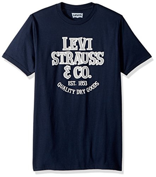 Levi's Men's Graphic Logo T-Shirt- Navy/Minuet Logo- Small Levi's Men's Graphic Logo T-Shirt- Navy/Minuet Logo- Small
