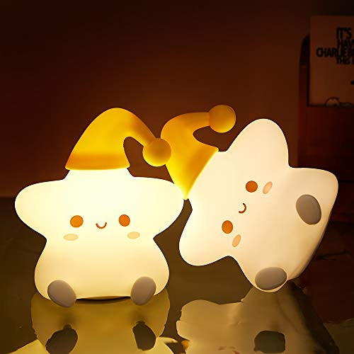Star Night Light for Kids- Baby Toddler Animal Cute Lamp Nursery Led Color Changing Room Birthday Gifts Teen Girls Battery Squishy Lights -Portable Rechargeable Silicone Soft Decor Bedroom Boys Women Star Night Light for Kids- Baby Toddler Animal Cute Lamp Nursery Led Color Changing Room Birthday Gifts Teen Girls Battery Squishy Lights -Portable Rechargeable Silicone Soft Decor Bedroom Boys Women