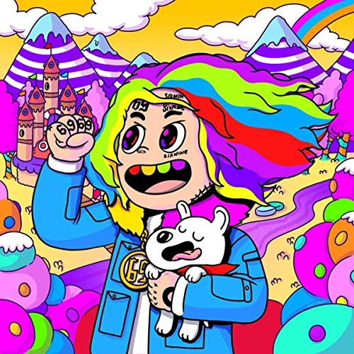 Big mart collection Album Cover Poster Thick 6IX9INE: Graduation 12x18 inch Rolled