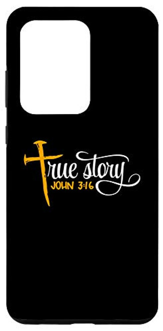 Galaxy S20 Ultra John 3-16 - Christian Easter True Story Cross and Nails Phone Case Galaxy S20 Ultra John 3-16 - Christian Easter True Story Cross and Nails Phone Case