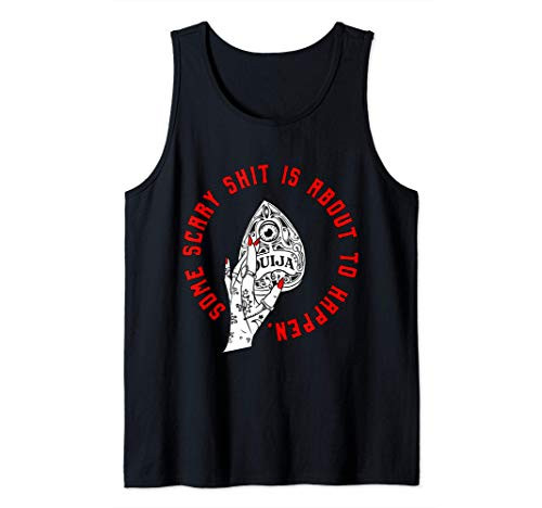 Funny Ghost Summoning Spirits Halloween Ouija Board Gift Tank Top