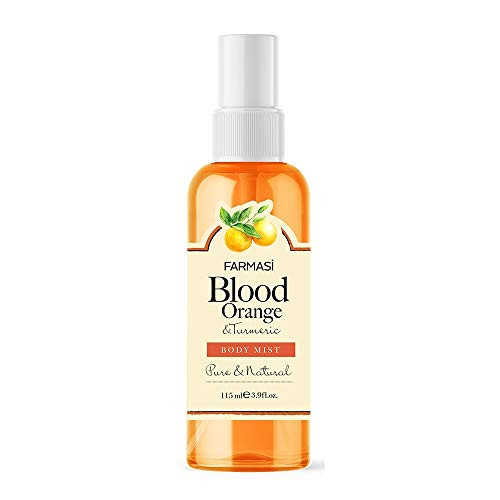 Farmasi Blood Orange  and  Turmenic Hand Body Mist- 115 ml./3.9 fl.oz. Spray.