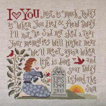 When Life is Done Cross Stitch Chart