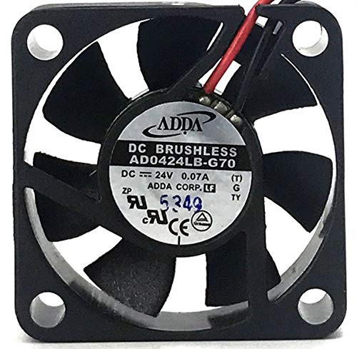 For ADDA AD0424LB-G70 24V 0.07A 4010 4CM silent cooling fan
