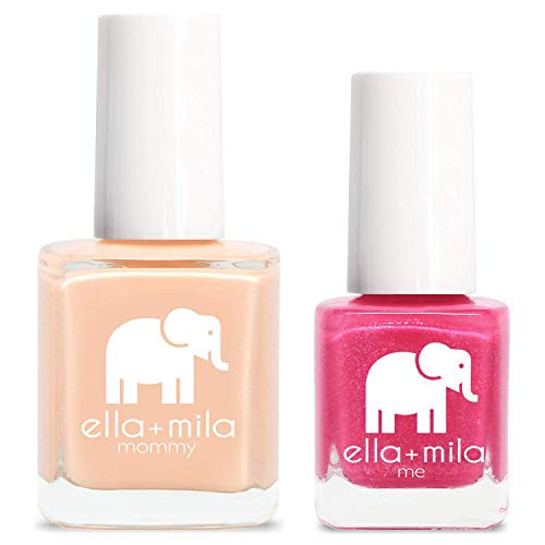 ellaPlusmila Nail Polish- mommy and me set - Nude Attitude Plus Pretty Princess