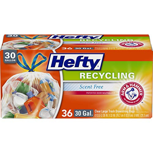 Hefty Recycling Trash Bags- 36 Count