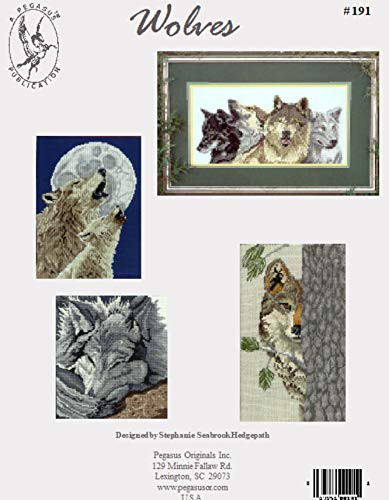 Pegasus Originals Wolves Counted Cross Stitch Chart Collection