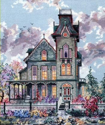 Pegasus Originals The Abbey by Marty Bell Counted Cross Stitch Chart