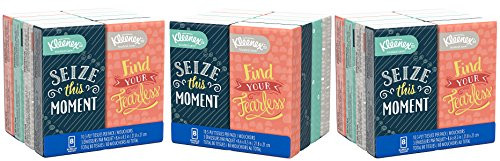 Kleenex Facial- 10 Tissues per Go Pack- 24 Pack- Count -Pack of 24-- Blue 36