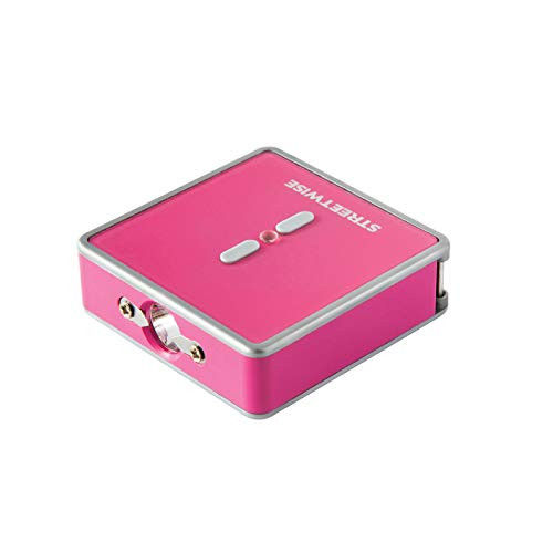 STREET WISE SECURITY PRODUCTS Streetwise Square Off 26-000-000 Keychain Stun Gun- Pink