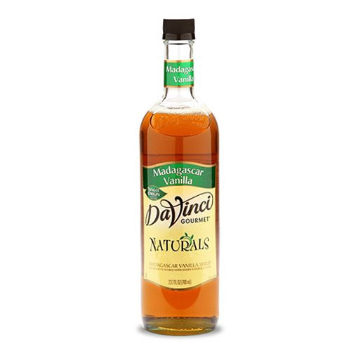 DaVinci Gourmet Natural Coffee Syrup, Madagascar Vanilla, 25.4 Fluid Ounce