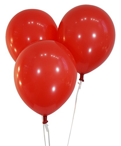 Creative Balloons 12" Latex Balloons - Pack of 72 Pieces - Pastel Red