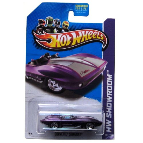 Hot Wheels HW Corvette Stingray '13 203/250 Purple DIE-CAST Vehicle