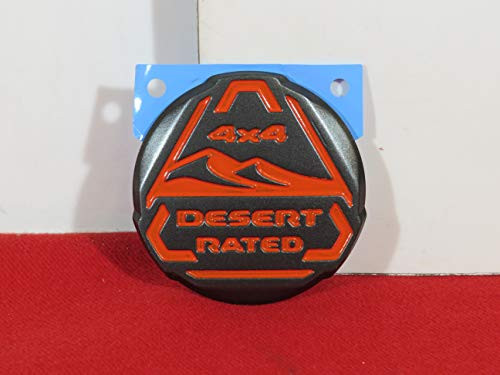 2020 JEEP GLADIATOR Orange Desert Rated Badge NEW OEM MOPAR