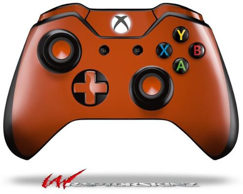 Solids Collection Burnt Orange - Decal Style Skin fits Microsoft XBOX One Wireless Controller -CONTROLLER NOT INCLUDED-